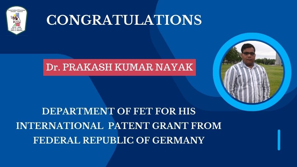 Granted International Patent from Federal Republic of Germany